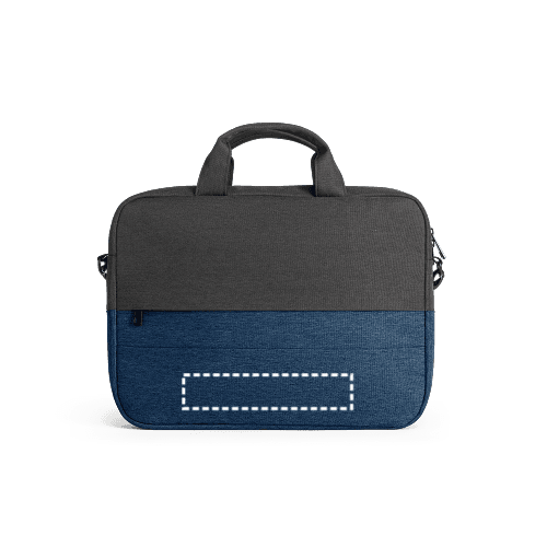 GENOA. Padded laptop bag in 600D high-density recycled polyester 15 thumbnail 3